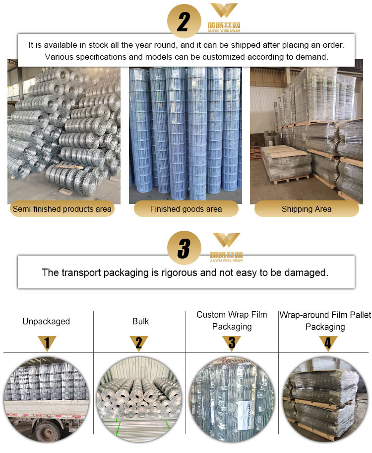 China Galvanized Agriculture Rural Farm Fencing 6 Feet For Farm