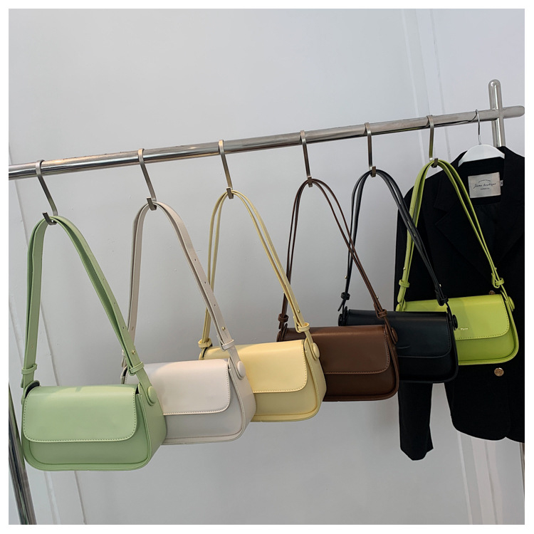 Main Material PU Women's Satchel Brans Handbag Fashion Luxury Shoulder Bag for Dating