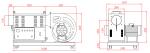 Industrial Hot Air Blower, Environmentally Friendly Chemical Logistics Drying,