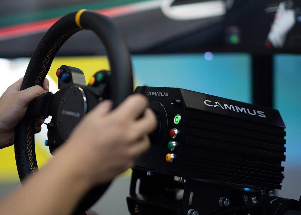 Ergonomic 15Nm Motion Sim Racing Rig For PC Game