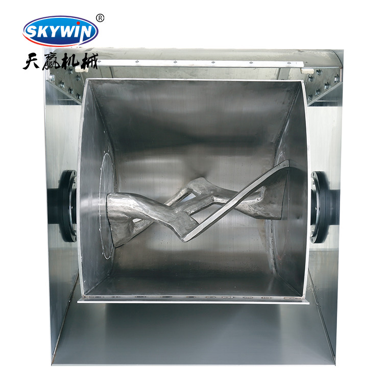 PLC Controlled 700kg Horizontal Dough Mixer Machine For Making Biscuit