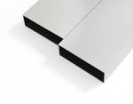 3003 0.5mm Anodised Aluminium Square Tube Polished