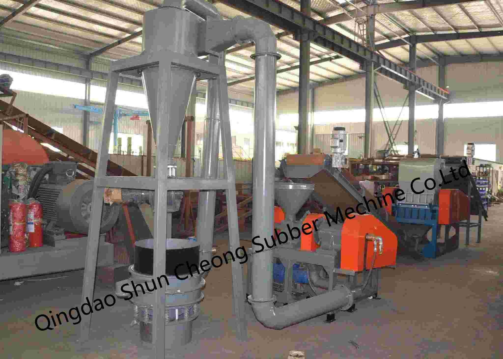 New Advanced Rubber Powder Manufacturing Machine Oversea Service