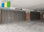 Durable Wooden Hanging Acoustic Partition Walls / Movable Room Dividers