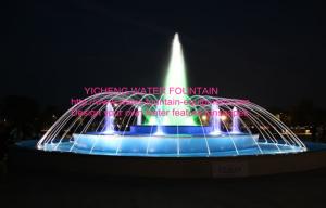China Outdoor Musical Fountain Project , Large Pond Musical Dancing Fountain wholesale