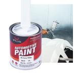 Metallic White Car Body Touch Up 2k Auto Spray Paint Water Resistance