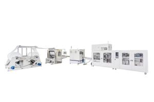 China 200x200mm 5.5kw Disposable Towel Making Machine wholesale