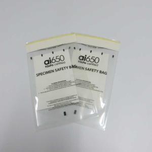 China 100% LDPE Four Slot Biological Specimen Bag Customized wholesale