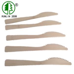 China Biodegradable Hotel Compostable Bamboo Cutlery 17cm Bamboo Cheese Knife Set wholesale