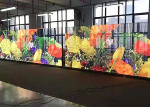 China SMD2121 5500cd 7.82MM Pitch Transparent LED Display wholesale