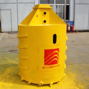 China Hard Ground Q355d Rock Core Barrel Bucket With Bullet Teeth wholesale