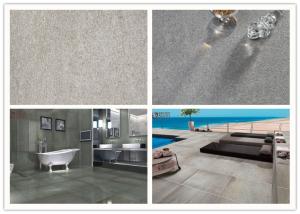 China Non Slip Cement Brick Glazed Porcelain Tile , Acid Resistant Stone Like Ceramic Tile wholesale