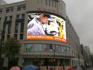 China P10 P8 P6 outdoor media advertising billboard wall for full color video show wholesale
