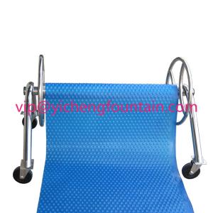 Above Ground Manual Roller Swimming Pool Accessories SS304 / Aluminum Material 5.4M And 7.4M