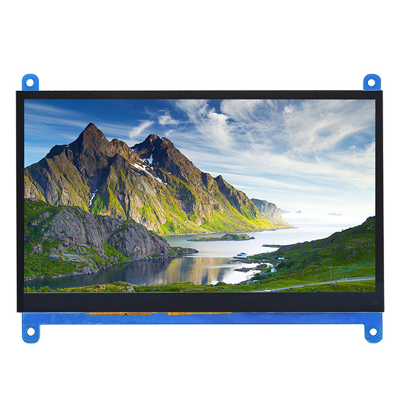 1024x600 Resolution Smart LCD Module 7 Inch Display Module For Raspberry Pi