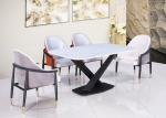 Wear Resistant 150*90*75cm Painting Wrought Iron Table