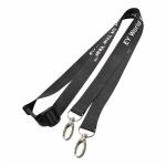 Custom Polyester Screen Printed Lanyards Neck Strap Safety Breakaway