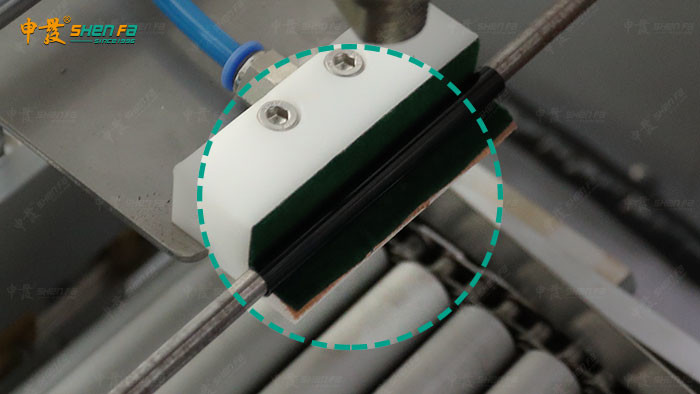 Full Servo PLC Control Automatic Hot Stamping Machine For Cosmetic Pen
