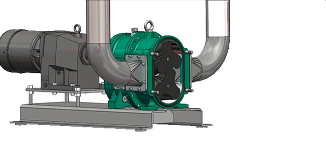 Reversible 190Rpm Food Waste Pumps Multipurpose Anti Corrosion