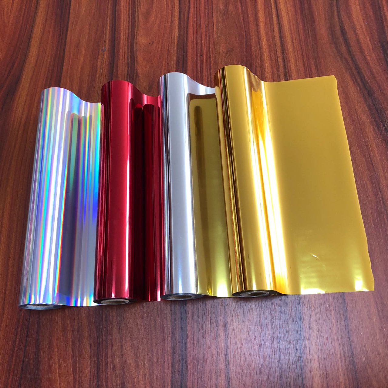 PET Cold Stamping Foil 12 micron Holographic Toner Foil for Paper