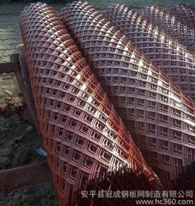 China Low Carbon Steel Diamond Gi Expanded Metal Mesh Slope Protection wholesale