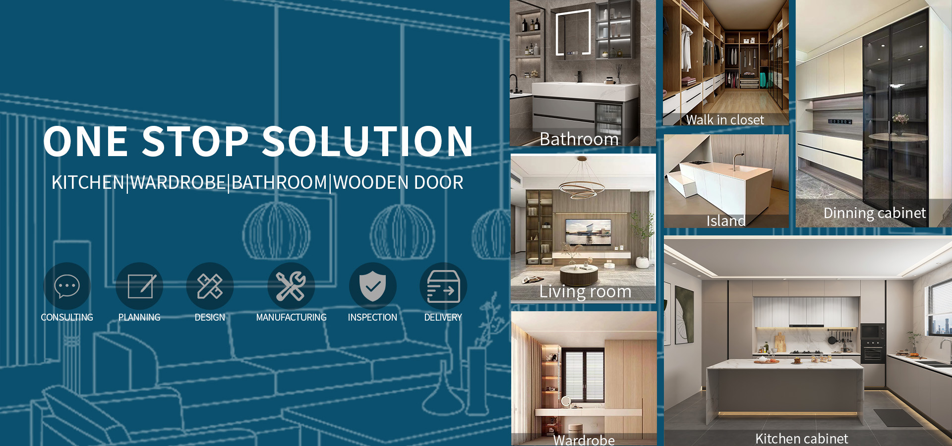 Free CAD Design MDF Wood Furniture Wooden Lacquer Kitchen Cabinets