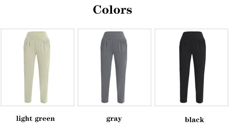 Casual Straight Nylon Pocket Yoga Pants Nude Sports Leggings