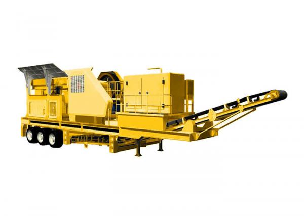 Quality ISO9001 Aggregate Processing Equipment Mobile Crushing Plant Mobile Impact Crusher for sale
