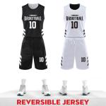 Custom Basketball Jerseys Machine Wash Drawstring Closure Lightweight Loose Fit