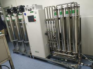 China 1000LPH Commercial RO EDI Purified Water System Electrodeionization Unit wholesale