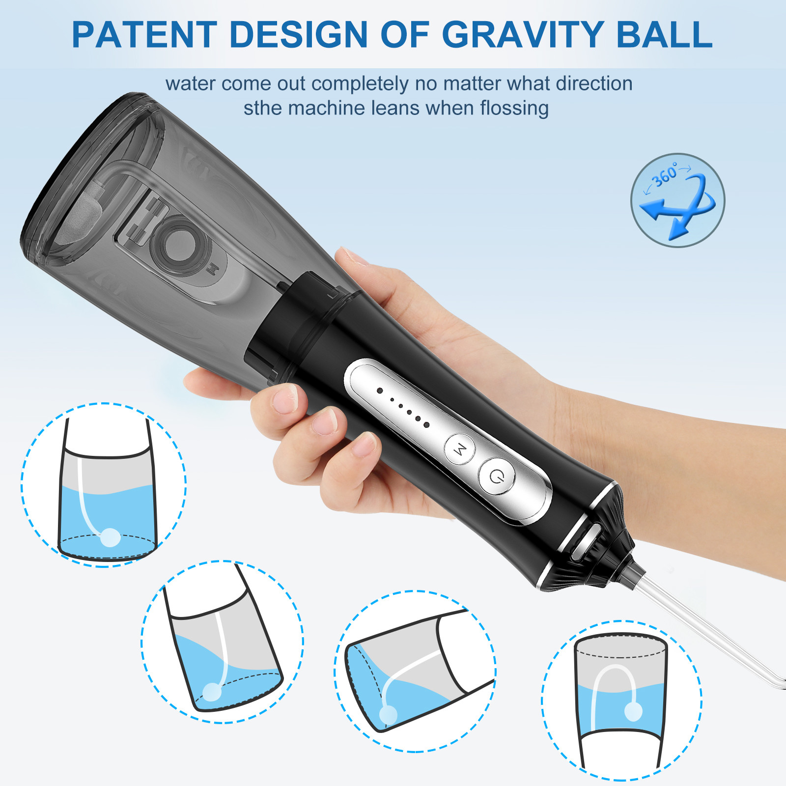 5 Model Custom Teeth Cleaning Clean Device Jet Pick Oral Dental Care Portable Cordless Electric USB Oral Irrigator Water Flosser