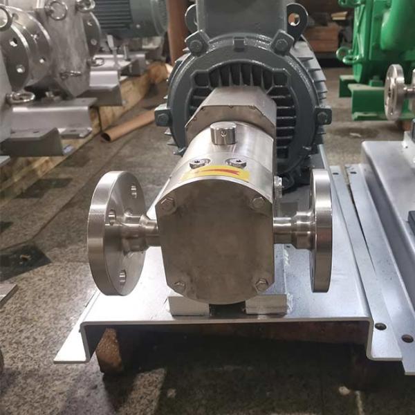 Quality Portable Rubber Hazardous Material Lobe Pump Explosion Proof for sale