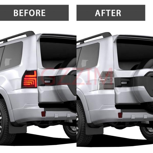 Car Light ABS Plastic Modified Rear Tail Lamp Light For Mitsubishi Pajero 2006-2020