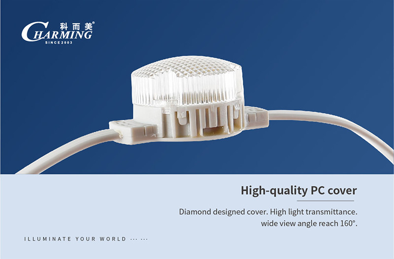 1.44W Outdoor LED Pixel Lights DC24V Diameter 40MM For Building
