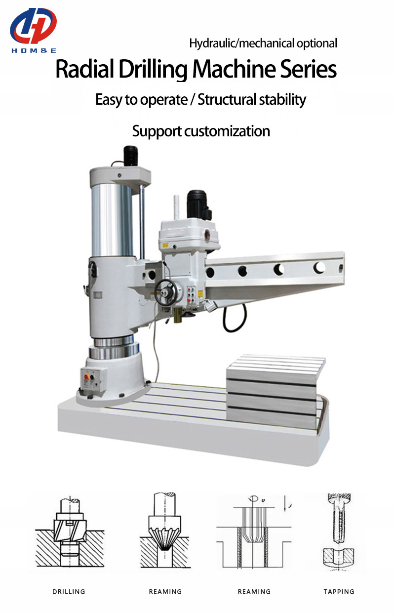 Z3080 Radial Drilling Machine Large Deep Hole Heavy Duty Vertical Drilling Machines