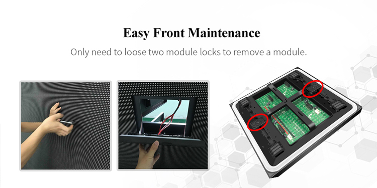 Outdoor Fixed Installation SMD P4 P5 LED Module Sign For Trucks , 320x320mm HD LED Screens