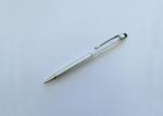 Crystal Twist Metal Pen with Stylus Pen for promotion with laser logo(M3001A)