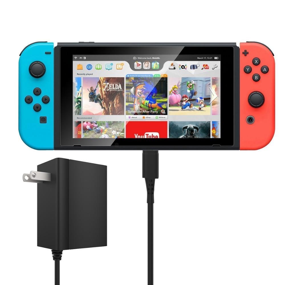 AC DC Adapter quick charger for NS console and dock high Quality with CE FCC RoHS