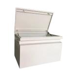 Outdoor Heavy Duty Steel Truck Work Tool Box with Wheels Large Job Site Storage