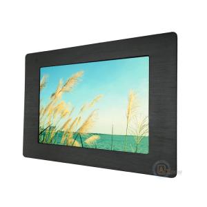 China DC24V Fanless Capacitive Touch Panel PC 350nits 4 USB Ports wholesale