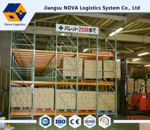China Centers Push Back Pallet Racking Commercial Heavy Duty Shelving wholesale