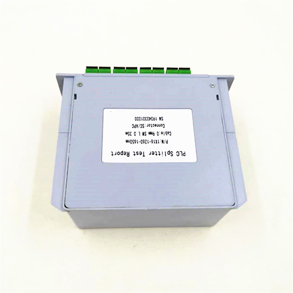 FTTH olt fttx fiber optical pvc corning 1 x n plc splitter 1x16 1x4 1x8 1x2 1x32 PLC splitter