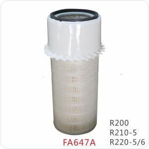 China Engineer Machine Hyundai Excavator Air Filter wholesale