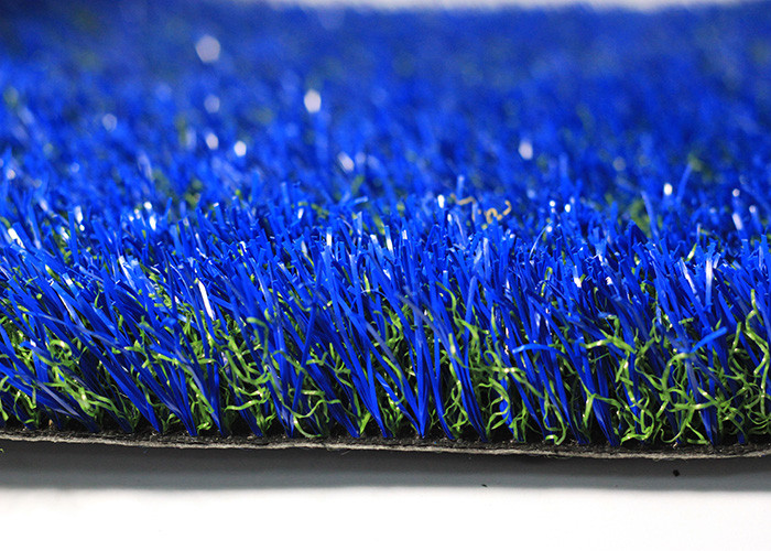 Outdoor Decorative Coloured Artificial Grass Fake Turf Ror Roofing / Flooring
