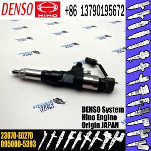 China 095000-5393 DENSO Diesel Injector Diesel Fuel Injection Nozzle HINO J05D wholesale