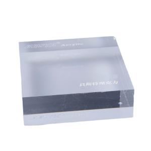 China 100% Virgin Material PMMA Transparent Acrylic Sheets Customized Thickness wholesale