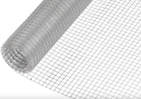 304 Stainless Steel Welded Metal Wire Mesh 1/2 inch X 1/2 inch 1m Wide 30m