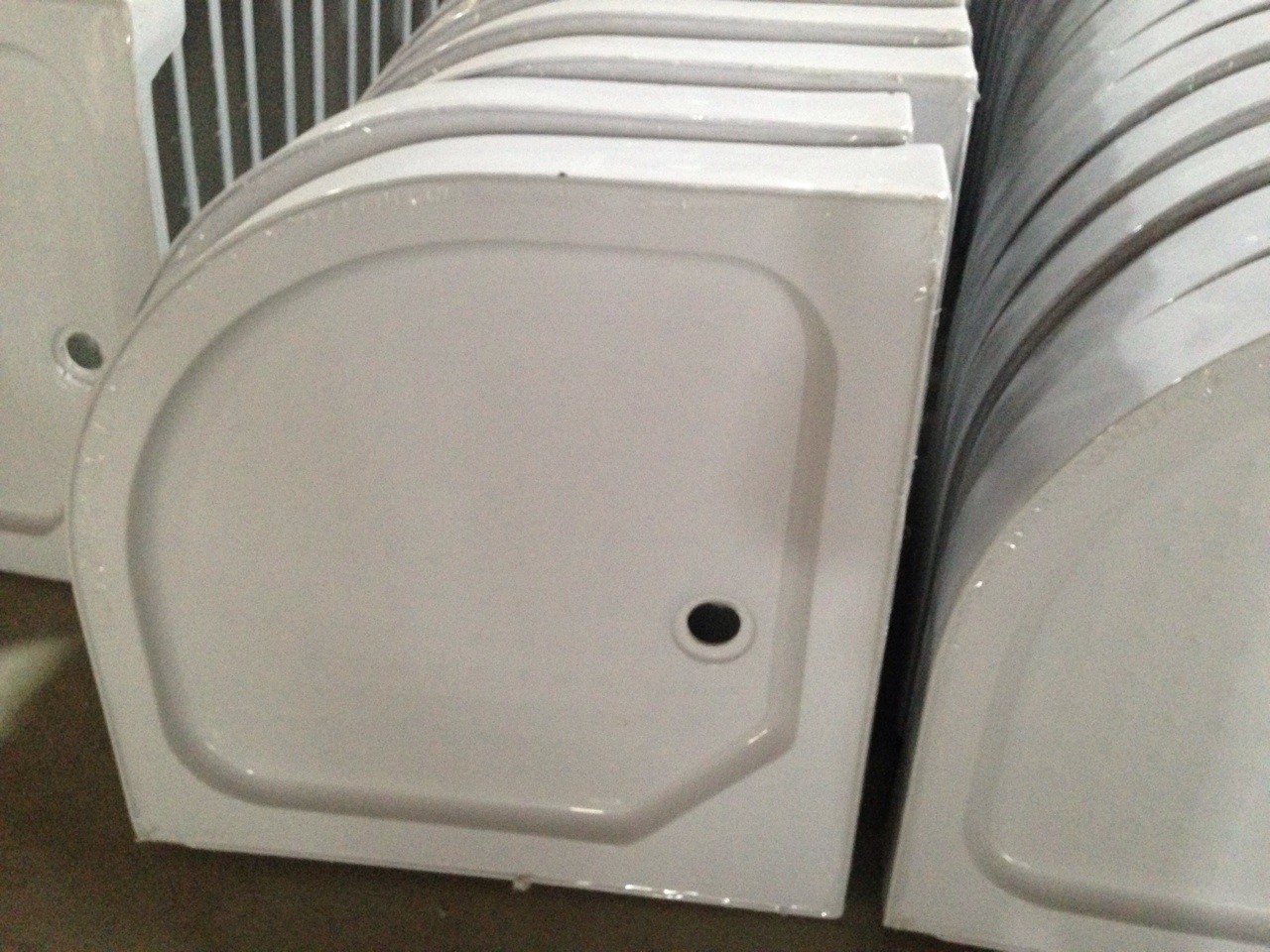China square acrylic shower base with good quality ST015