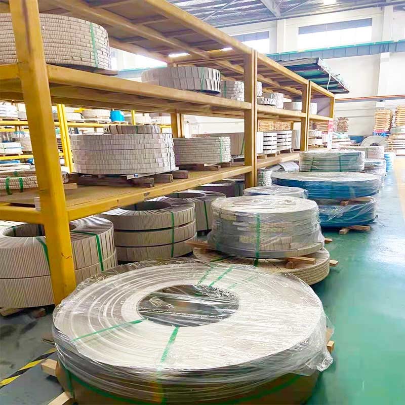 DIN 2507 Stainless Steel Strip Spring 19mm Flat Used In Food Vessel