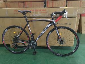 China XC550 City Road Bicycle 16kg Lightweight High Carbon Steel Frame wholesale